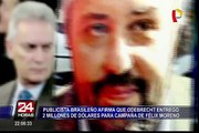 Valdemir Garreta afirma que Odebrecht financió campaña de Félix Moreno