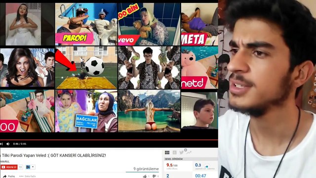 ALEYNA TİLKİ SEN OLSAN BARİ PARODİ YAPAN VELEDLER