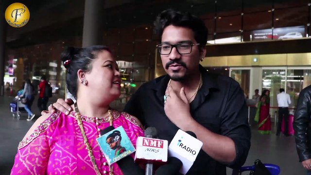 Bharti Singh & Harsh Limbachiyaa Return To Mumbai After Their Wedding