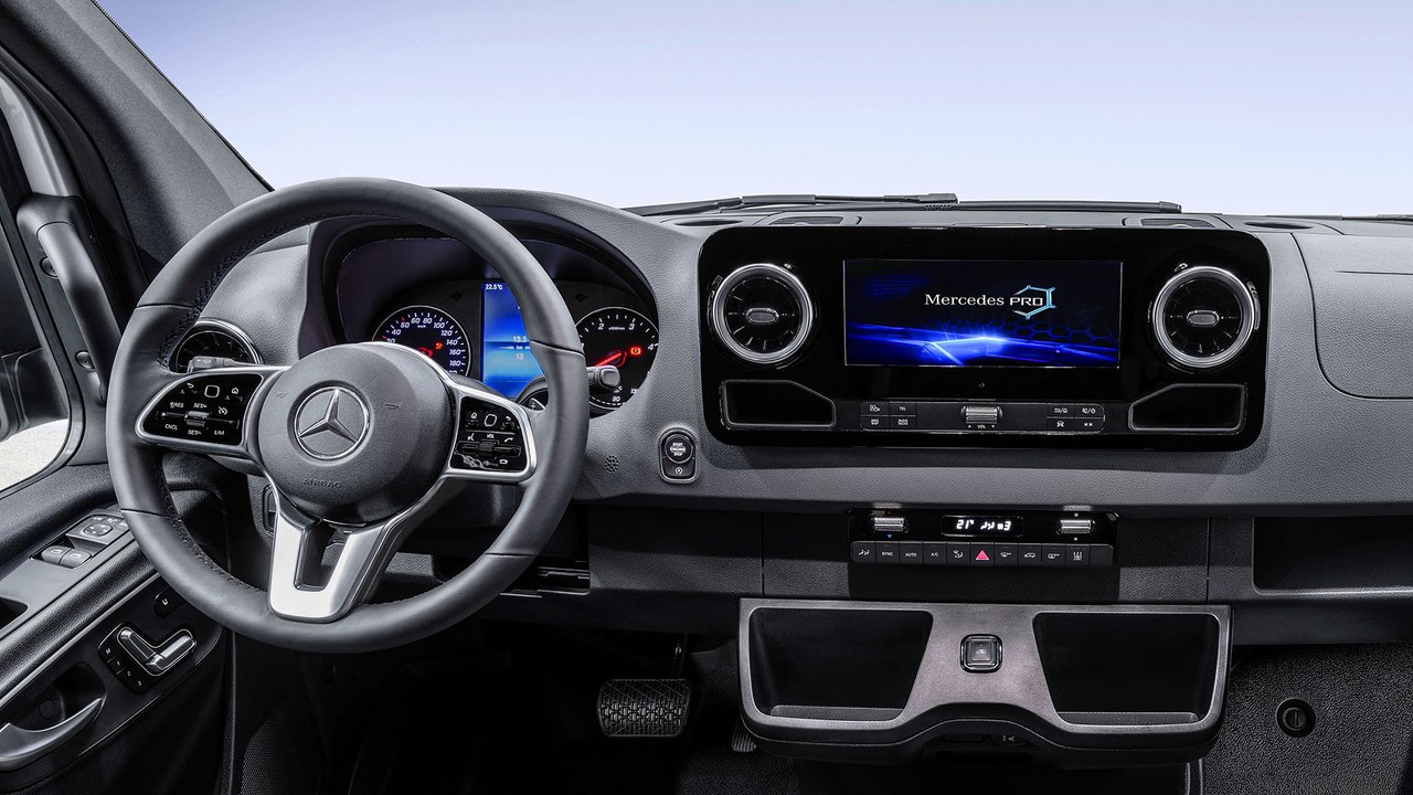 New Mercedes-Benz Sprinter - interior