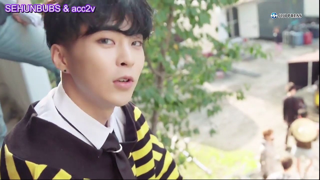 [ENG] 171206 JJPRESS - EX0 E-Kiss MV Making