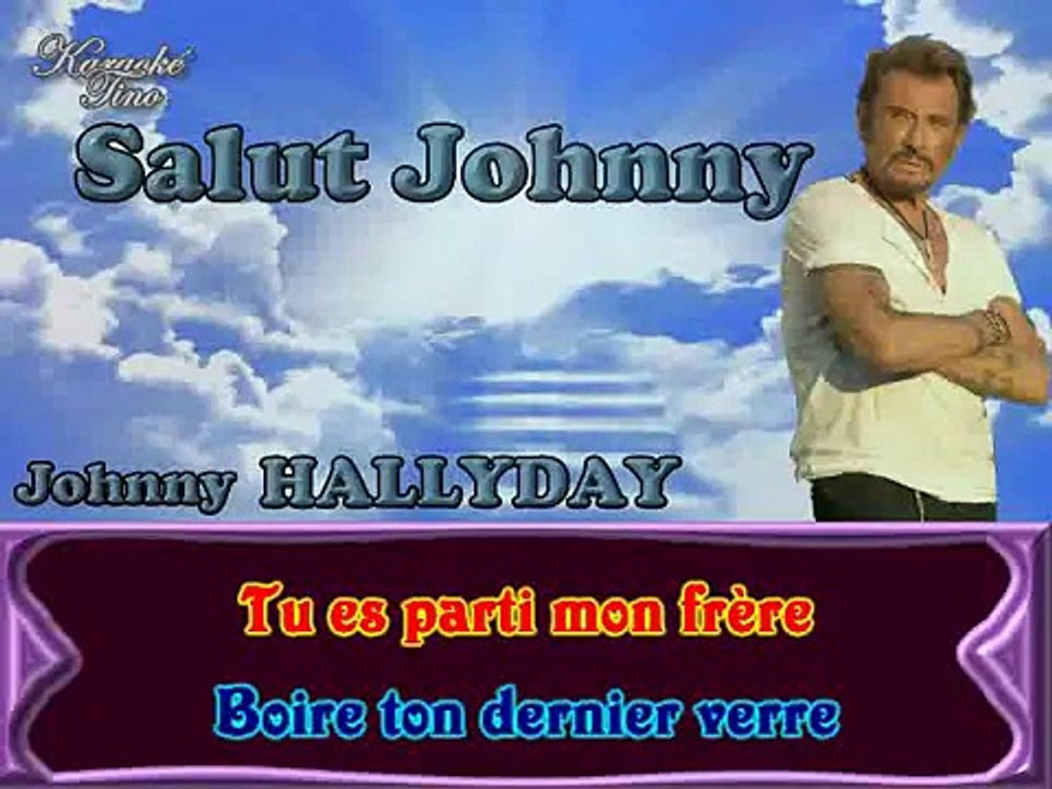 Johnny Hallyday - Salut Johnny KARAOKE / INSTRUMENTAL