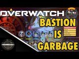 Overwatch Beta Gameplay | Bastion Is Garbage  | (Overwatch Beta On Pc)