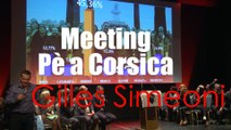Territoriales : Meeting d'entre deux tours de Pè a Corsica à Ajaccio