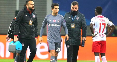 Leipzig Maçında Beşiktaşlı Necip'in Sol Dizinde Yırtık Meydana Geldi