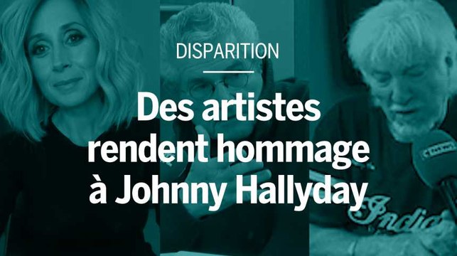 Line Renaud, Hugues Aufray, Claude Lelouch : des artistes rendent hommage à Johnny Hallyday
