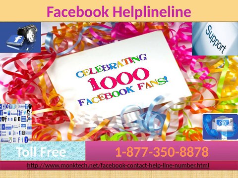 Take Facebook Help 1-877-350-8878 To Become Instantaneously Famous On FB