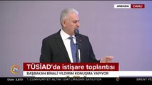 Başbakan TÜSİAD istişare toplantısında konuşuyor