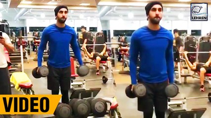 Ranbir Kapoor's Intense WORKOUT For Sanjay Dutt Biopic Watch Video