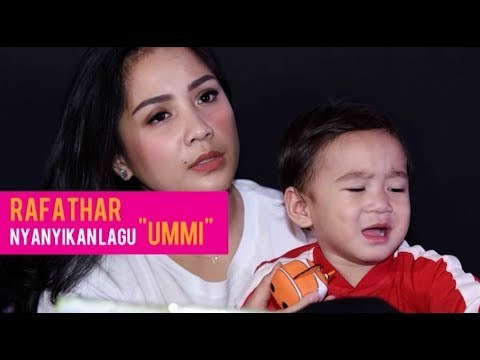Rafathar Nyanyikan Lagu Ummi, Nagita Slavina Akan Mengarahkan Jadi Penyanyi?