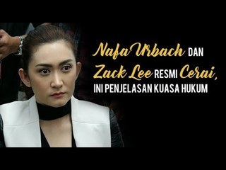 Nafa Urbach dan Zack Lee Resmi Cerai, Ini Penjelasan Kuasa Hukum
