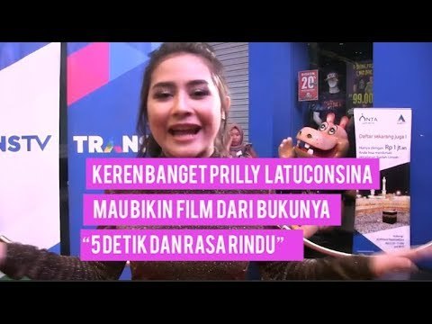 Buku 5 Detik dan Rasa Rindu Akan Difilmkan, Begini Tanggapan Prilly Latuconsina