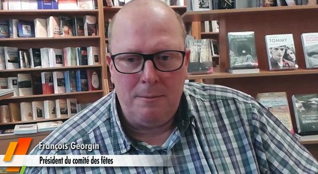 François Georgin, marchois qui est le président du comité des fêtes