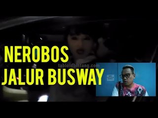 Heboh Dewi Perssik Terobos Jalur Busway, Begini Komentar Uya Kuya