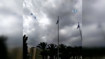 Kudüs Belediye Binasına ABD Bayrağı Asıldı