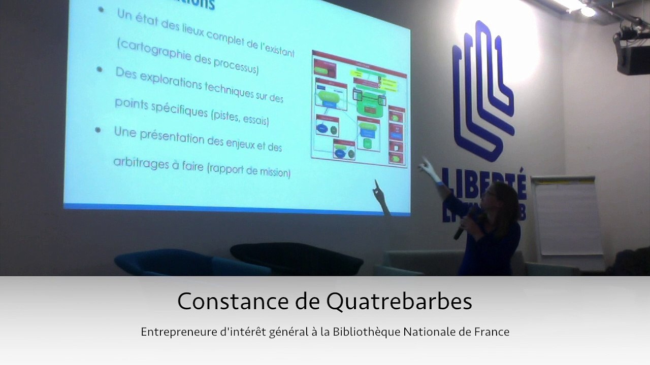 #EIG Constance de Quatrebarbes - Entrepreneure d'intérêt général à la BNF