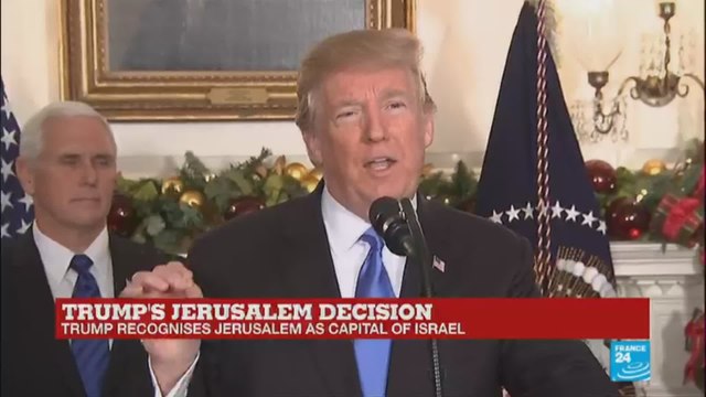 Trump recognises Jerusalem as Capital of Israel