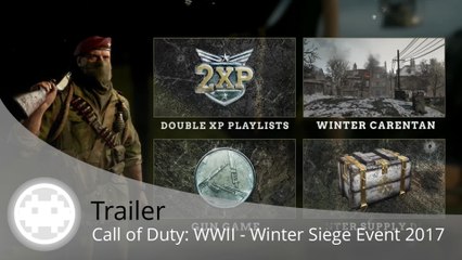 Trailer - Call of Duty: WWII - Gun Game et Events de Noël 2017 !