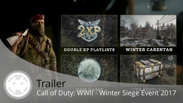Trailer - Call of Duty: WWII - Gun Game et Events de Noël 2017 !