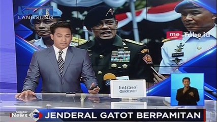 Jenderal Gatot Berpamitan kepada Prajurit Kostrad dan Kopassus