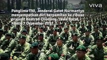 Pesan Perpisahan Panglima TNI Gatot Nurmantyo