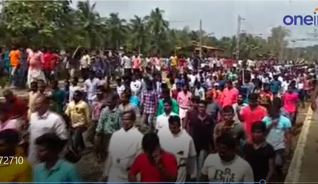 மீனவர்களை மீட்க வலியுறுத்தி ஆர்பாட்டம்- வீடியோ