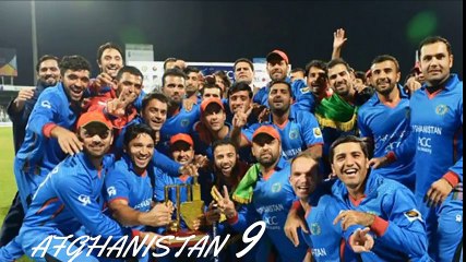 Top T20 teams by ICC ranking 2017