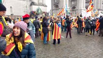 45.000 personnes à la manifestation pour la Catalogne à Bruxelles