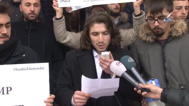 Sivas, Tokat ve Yozgat'ta 'Kudüs' Protestosu