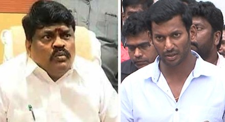 அதெப்படி தேர்தல் அதிகாரியை நான் மிரட்ட முடியும்? கேள்வி கேட்கிறார் விஷால்- வீடியோ