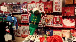 Awesome Grinch impressionist attempts to 'steal Christmas' in Cumbria