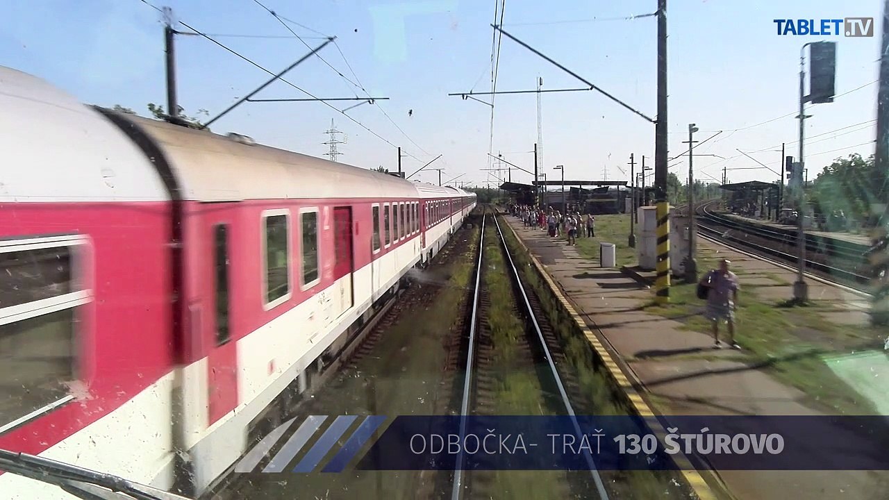 UNIKÁTNY VLAKOVÝ VIDEOPROJEKT: Opäť po trati z Bratislavy do Trnavy