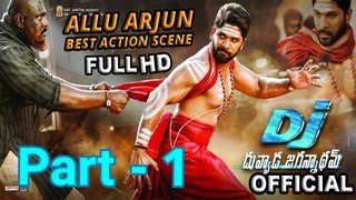 Allu Arjun Latest Action Movies DJ (Part - 1) in Hindi Dubbed Full Movie 20171512543854