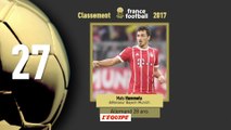 Foot - Ballon d'Or 2017 : Mats Hummels 27e