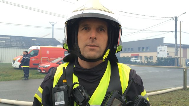 Incendie d'une menuiserie : 58 sapeurs-pompiers mobilisés