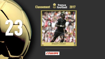 Foot - Ballon d'Or 2017 : Sadio Mané 23e