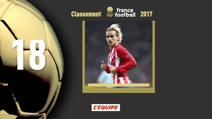 Foot - Ballon d'Or 2017 : Antoine Griezmann 18e