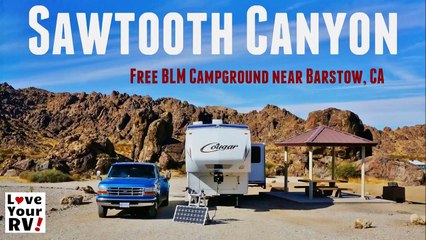 Sawtooth Canyon BLM Campground California
