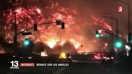 Californie : la ville de Los Angeles en alerte violette en raison de forts incendies
