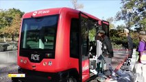 GLOBAL NEWS: Driverless buses take to some roads in California