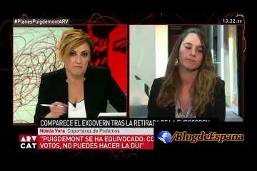 Cristina Pardo saca el látigo con la podemita Noelia Vera