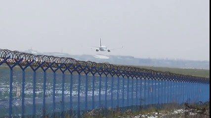 First in Europe Boeing 737 MAX arriving to Poland