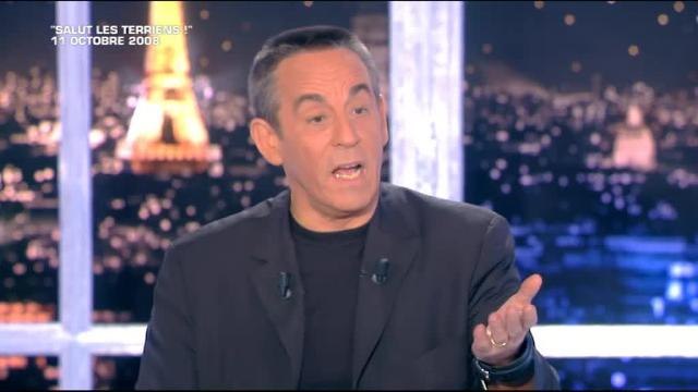 Jean d'Ormesson sur le plateau de Thierry Ardisson en 2008 dans Salut les Terriens