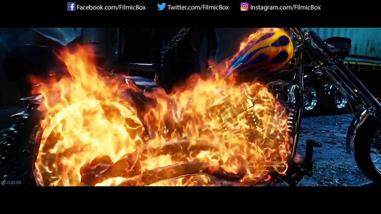 Johnny Blaze First Transformation | Ghost Rider (2007) Movie Clip ...