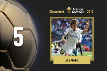 Foot - Ballon d'Or 2017 : Luka Modric 5e