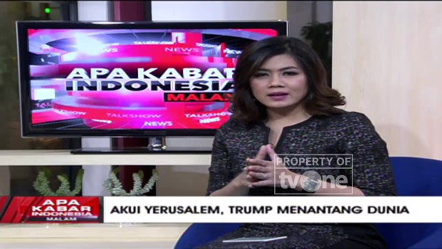 Akui Yerusalem, Trump Menantang Dunia [Part 4] - Apa Kabar Indonesia Malam
