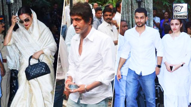 Celebs At Shashi Kapoor's Prayer Meet