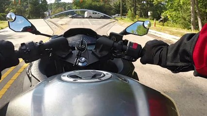 My First Time Riding a Motorcycle - Kawasaki Ninja 300