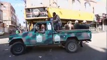 Yemeni Houthi rebels celebrate ex-president Saleh death