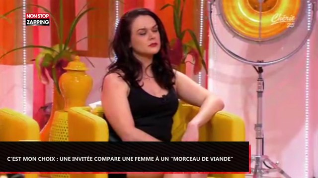 C’est mon choix : Une invitée compare une femme à un morceau de viande (Vidéo)
